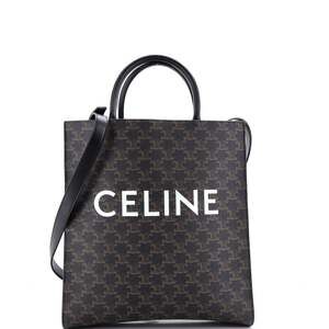 Celine Vertical Cabas Tote Triomphe #254278C10B